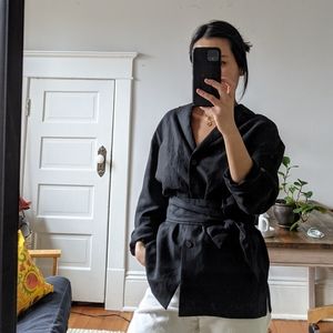 Mara Hoffman Eleanor Long Sleeve Button Down 